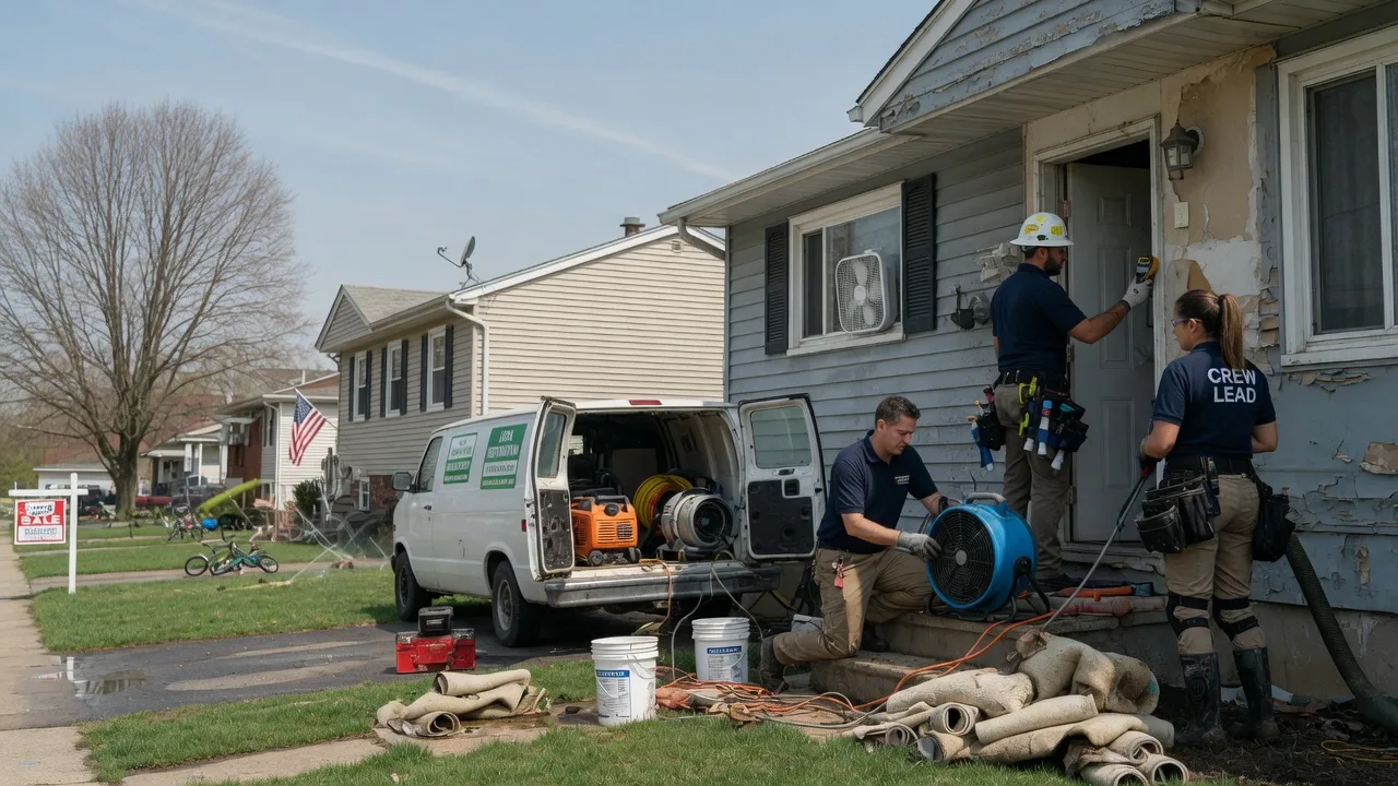 Flood Cleanup in Tishomingo, OK near me