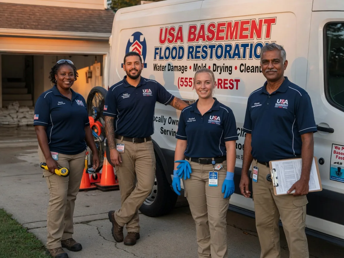 Basement Flood Cleanup company in Tishomingo, OK