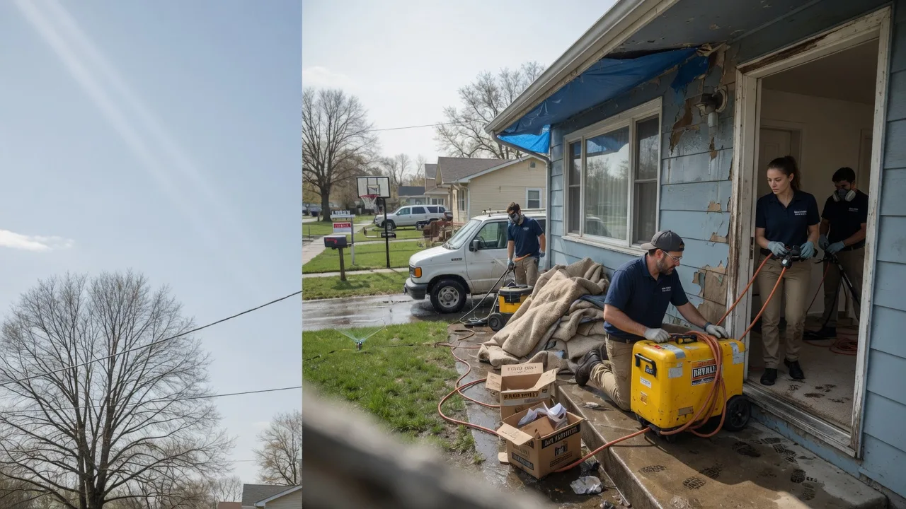 Basement Flood Cleanup in Tishomingo, OK near me